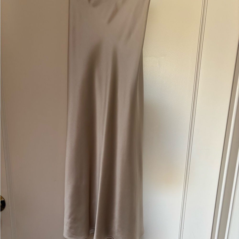 Quince Cream Maxi Skirt - Picture 3 of 5